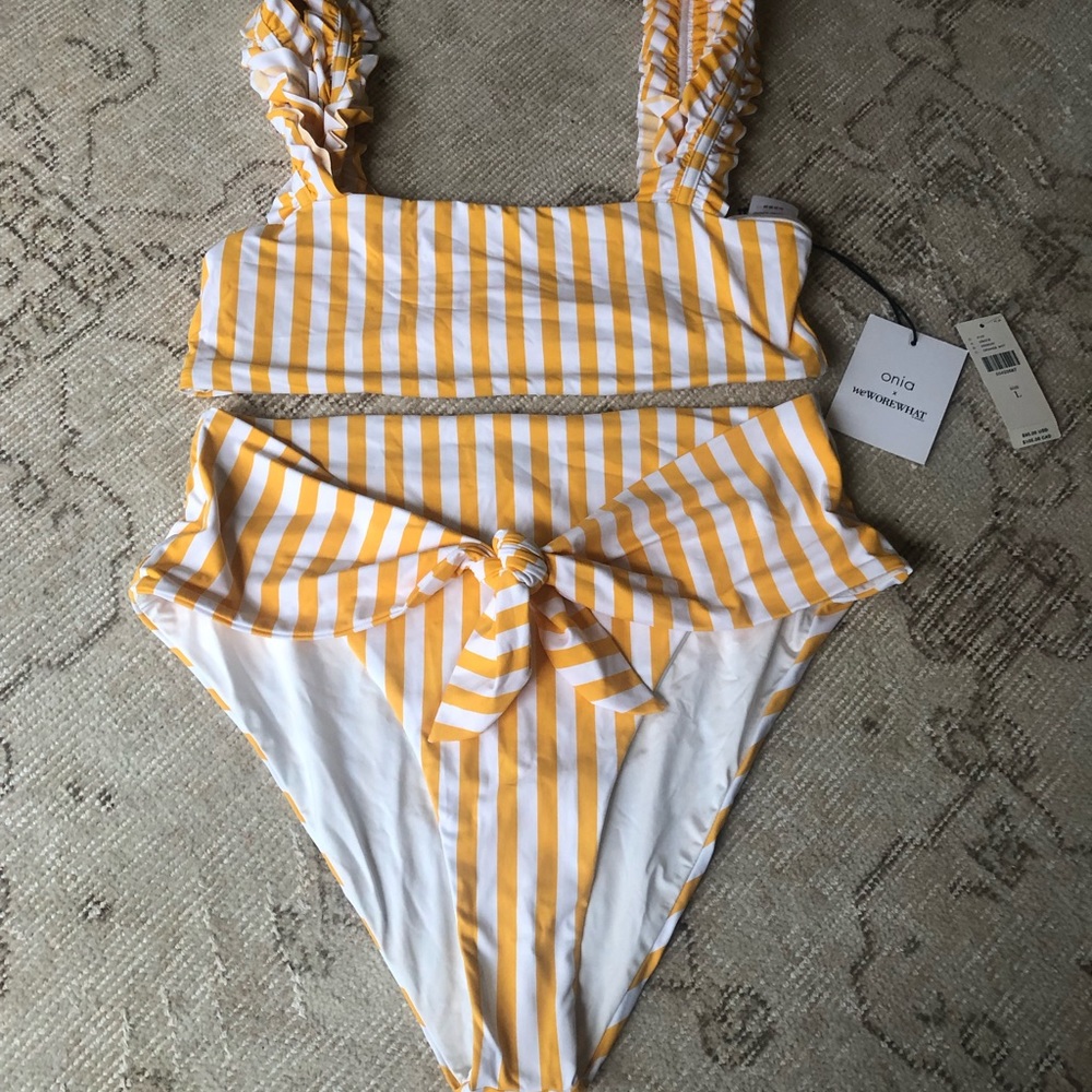 Onia who wear what bikini NWT